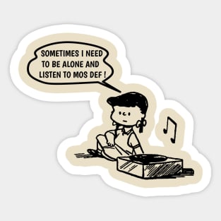 Mos Def // Need To Listen Sticker